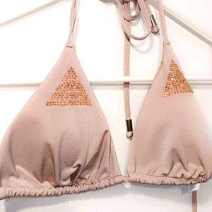 Triangle swim suit top